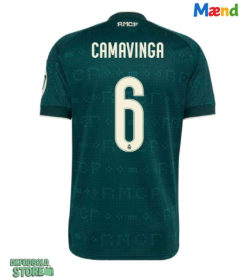 Real Madrid Eduardo Camavinga #6 Replika Udebanetrøje 2026-27 Kortærmet